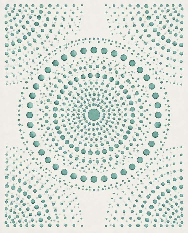 Green Static — original artwork by Anthony V Hunt