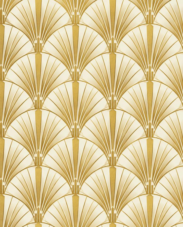 Deco Fan — original artwork by Anthony V Hunt
