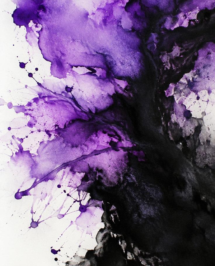 Ink Bloom — original artwork by Anthony V Hunt